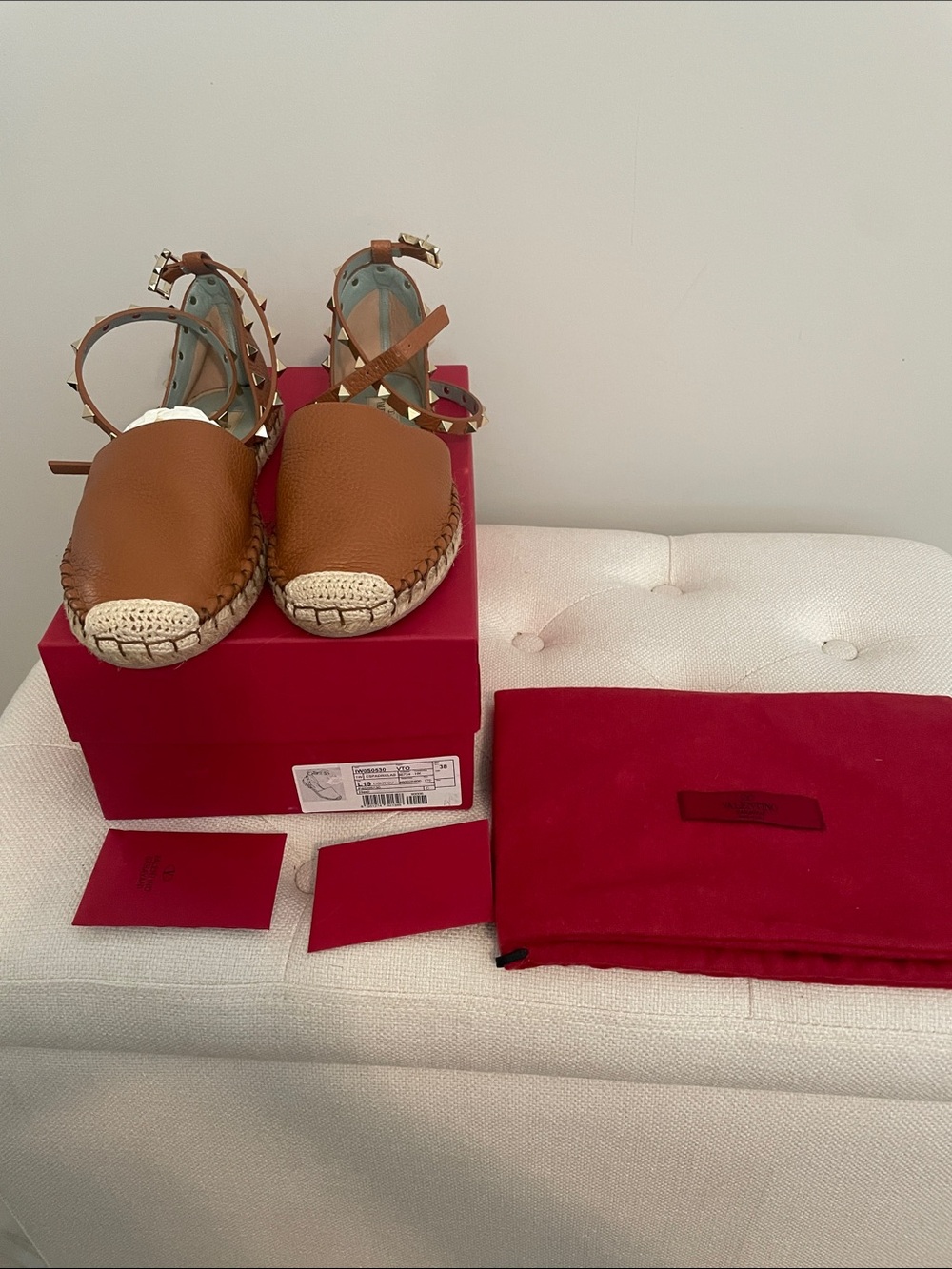 Valentino wrap espadrilles